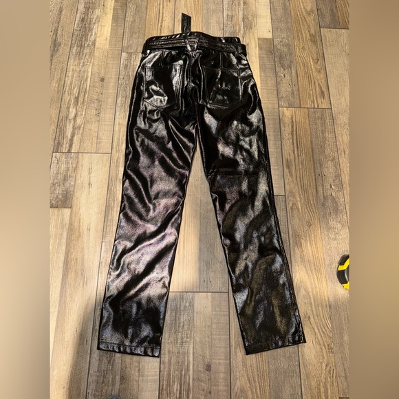 Hudson Faux Patent Cargo Pants 26 NWT - Picture 10 of 10
